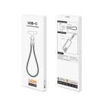 Kabel smycz na nadgarstek Ecobox 240 W USB-C 35 cm Wielokolorowy - Multicolor