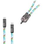 Kabel smycz na szyję Ecobox 240 W USB-C 120 cm Wielokolorowy - Multicolor