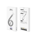 Kabel smycz na szyję Ecobox 240 W USB-C 120 cm Wielokolorowy - Multicolor