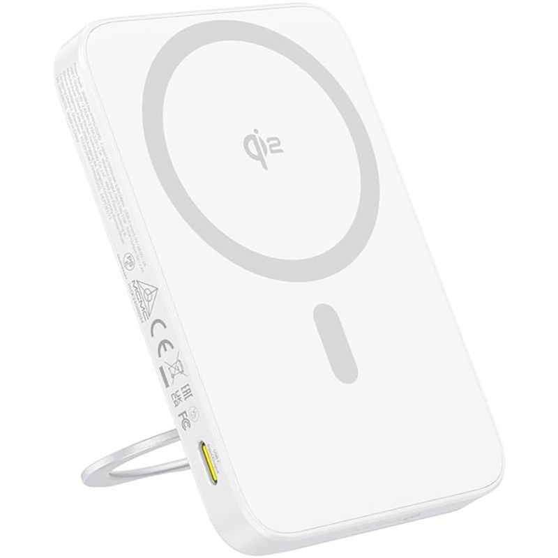 Powerbank magnetyczny Baseus PicoGo Qi2 5000 mAh Biały - White