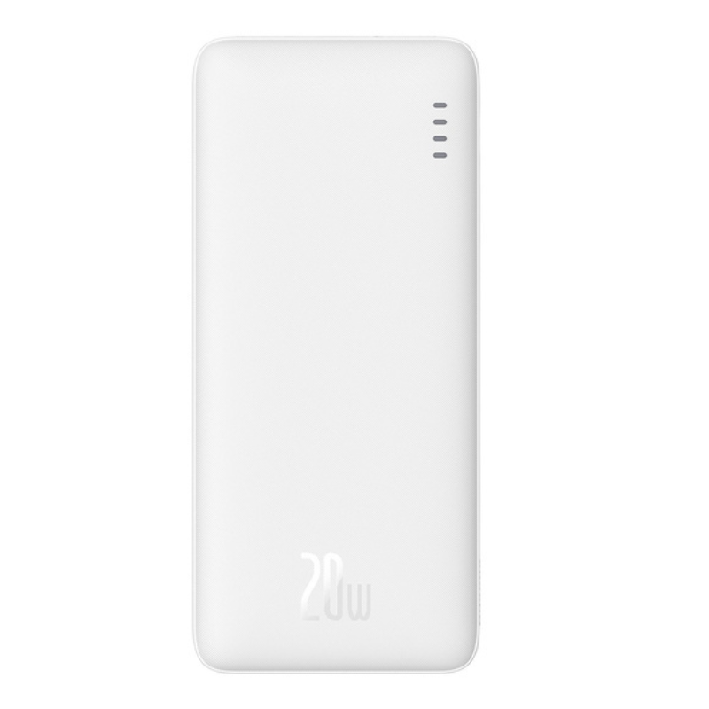 Powerbank Baseus Airpow 10000 mAh 20W Biały - White
