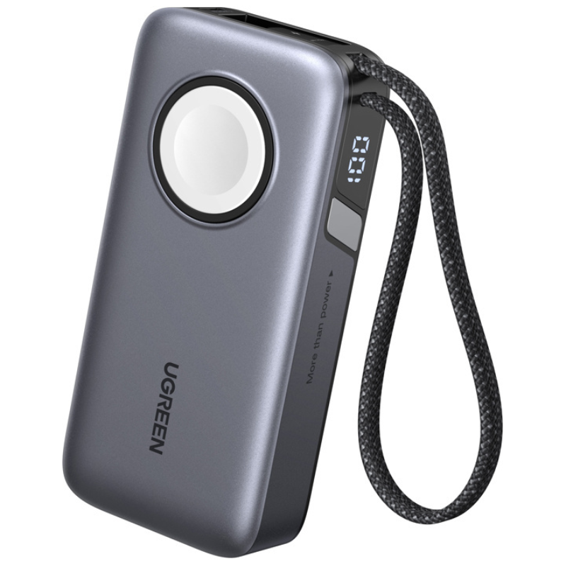 Powerbank Ugreen PB527 10000 mAh 30 W Szary - Grey