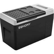 Lodówka turystyczna przenośna Euhomy CF004 19L Czarna - Black