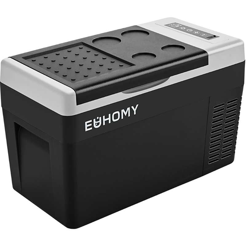 Lodówka turystyczna przenośna Euhomy CF004 19L Czarna - Black