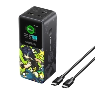 Powerbank Ugreen PB721 Genshin Impact Series 20000 mAh 130 W Czarny - Black