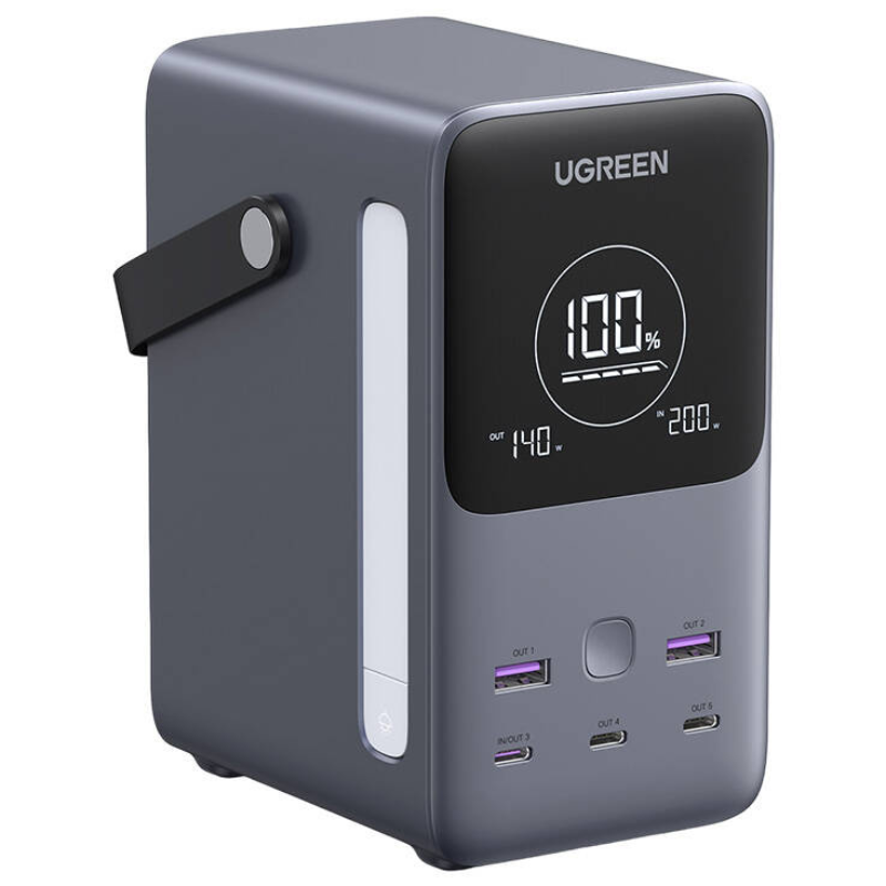 Powerbank Ugreen Nexode PB770 48000 mAh 300 W Szary - Grey