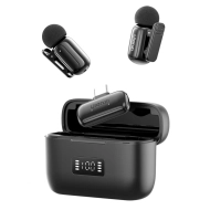 Mikrofon krawatowy Ulanzi A200 USB-C 2 szt. Zestaw Czarny - Black