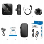 Mikrofon krawatowy Puluz PU648B USB-C 2 szt. Czarny - Black