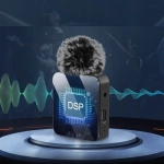 Mikrofon krawatowy Puluz PU648B USB-C 2 szt. Czarny - Black