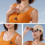 Mikrofon krawatowy Ulanzi A21 USB-C 2 szt. Zestaw Czarny - Black