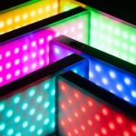 Lampa LED Viltrox Retro 08X Czarna - Black