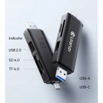 Czytnik kart pamięci 3w1 Ulanzi CR3 Czarny - Black