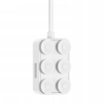 Czytnik kart pamięci JJC MicroSD 2x USB-C Biały - White