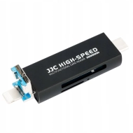 Czytnik kart pamięci JJC CR-UCL1 Czarny - Black