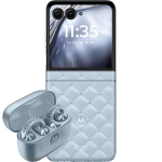 Motorola Razr 60 5G 8/256GB + Buds Loop Bundle Swarovski Edition Błękitny - Ice Melt