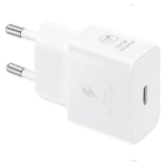 Ładowarka sieciowa Samsung 25 W USB-C + kabel USB-C Biała - White