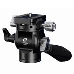 Statyw Leofoto LY-224C + Głowica BV-0R + Poziomica LB-38 Czarny - Black