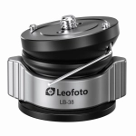 Statyw Leofoto LY-224C + Głowica BV-0R + Poziomica LB-38 Czarny - Black