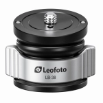 Statyw Leofoto LY-224C + Głowica BV-0R + Poziomica LB-38 Czarny - Black