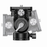 Statyw Leofoto LY-224C + Głowica BV-0R + Poziomica LB-38 Czarny - Black