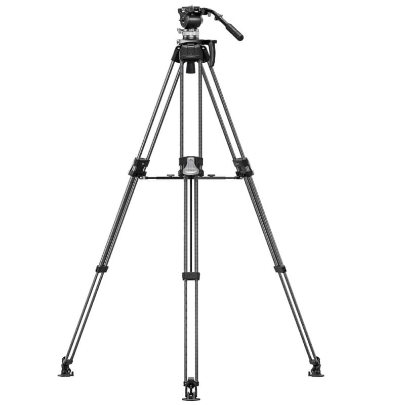 Statyw Leofoto LVF-163C + Głowica BV-15 Czarny - Black