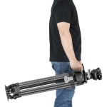 Statyw Leofoto LVF-163C + Głowica BV-15 Czarny - Black