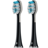 Końcówki do szczoteczki sonicznej Abee Head Duo 2 szt. Czarne - Black