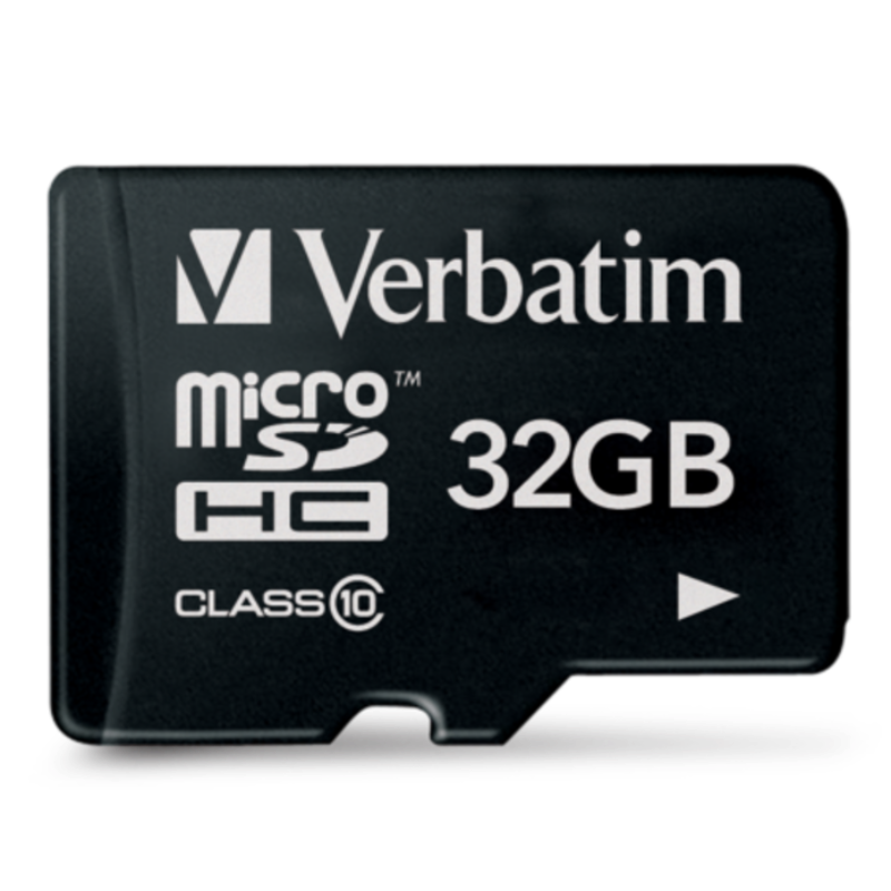 Karta Verbatim microSDHC 32 GB V10 44013 Czarna - Black