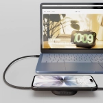 Ładowarka indukcyjna 2w1 Zens Pro 2 Qi2 15 W USB-C/USB-C Czarna - Black