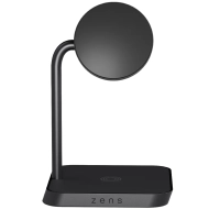 Ładowarka indukcyjna 2w1 Zens Office Charger 2 Qi Czarna - Black