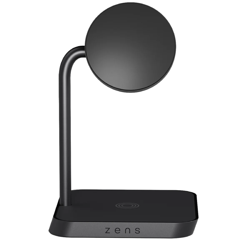 Ładowarka indukcyjna 2w1 Zens Office Charger 2 Qi Czarna - Black