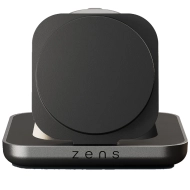 Ładowarka indukcyjna 2w1 Zens Nightstand Charger Pro 2 Qi2 15 W USB-C Czarna - Black