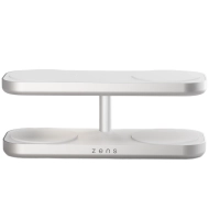Ładowarka indukcyjna 4w1 Zens Quattro Charger Pro 4 Qi2 Biała - White