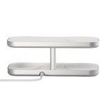 Ładowarka indukcyjna 4w1 Zens Quattro Charger Pro 4 Qi2 Biała - White