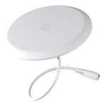 Ładowarka indukcyjna 2w1 Zens PuK and Play Qi 15 W Biała - White