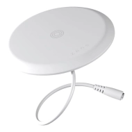 Ładowarka indukcyjna 2w1 Zens PuK and Play Qi 15 W Biała - White
