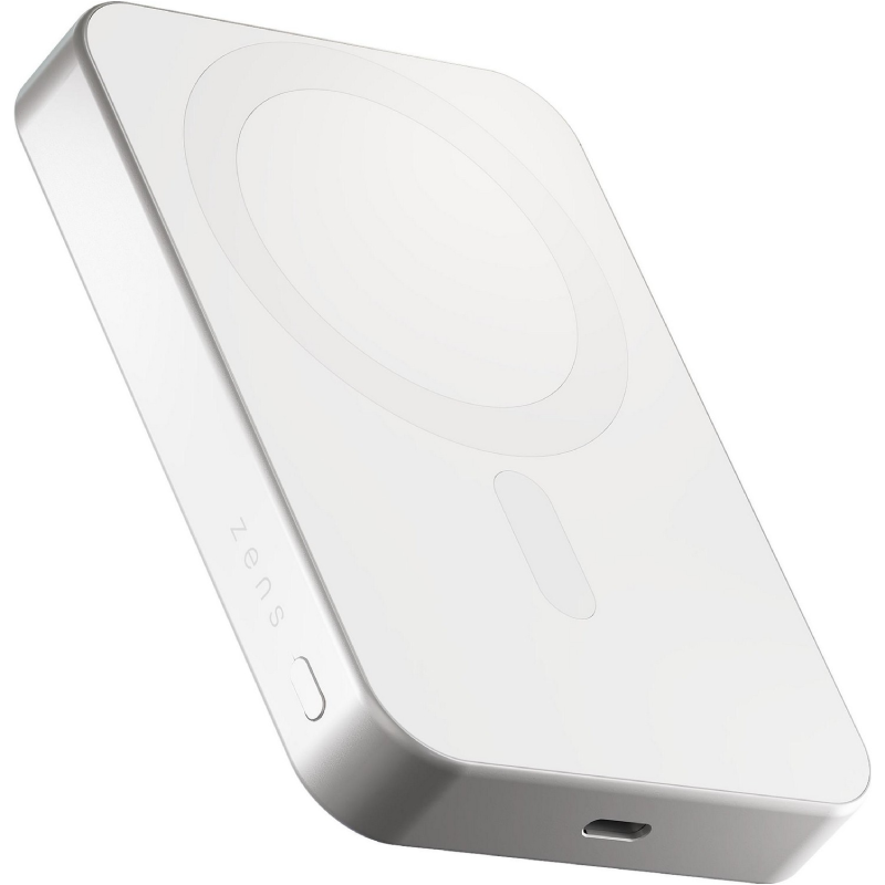 Powerbank magnetyczny Zens Pro 1 Slim Qi2 10000 mAh USB-C 15 W Biały - White