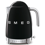 Czajnik elektryczny z regulacją temperatury Smeg Czarny - Black