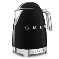 Czajnik elektryczny z regulacją temperatury Smeg Czarny - Black