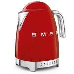 Czajnik elektryczny z regulacją temperatury Smeg Czerwony - Red