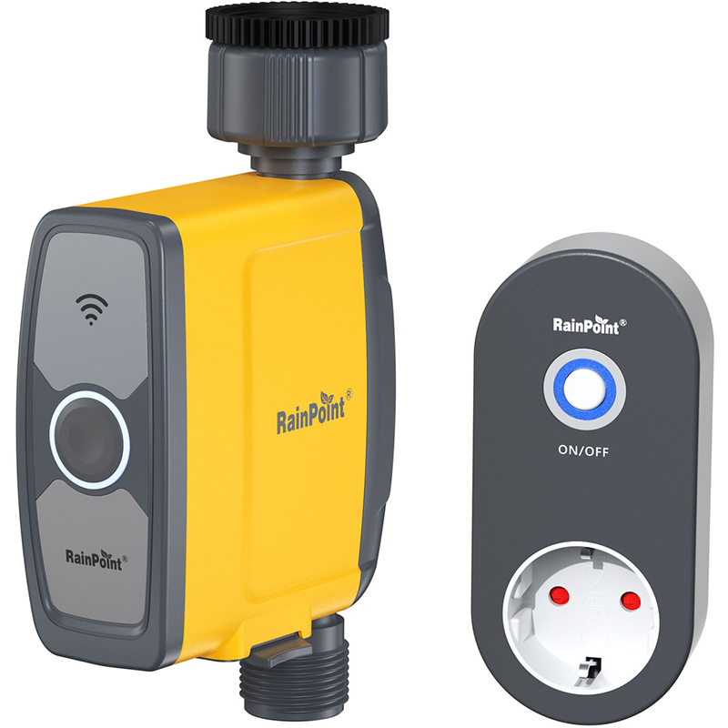 Sterownik nawadniania RainPoint TTV103FRF + TWG004WR Wi-Fi Żółty - Yellow
