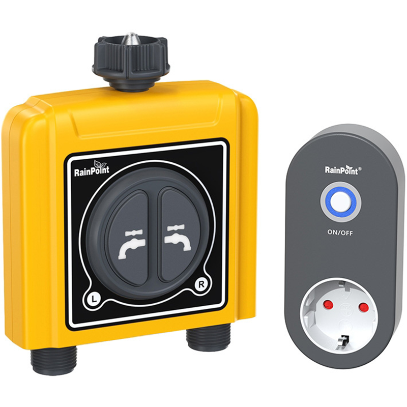 Sterownik nawadniania RainPoint TTV203FRF + TWG004WR Żółty - Yellow