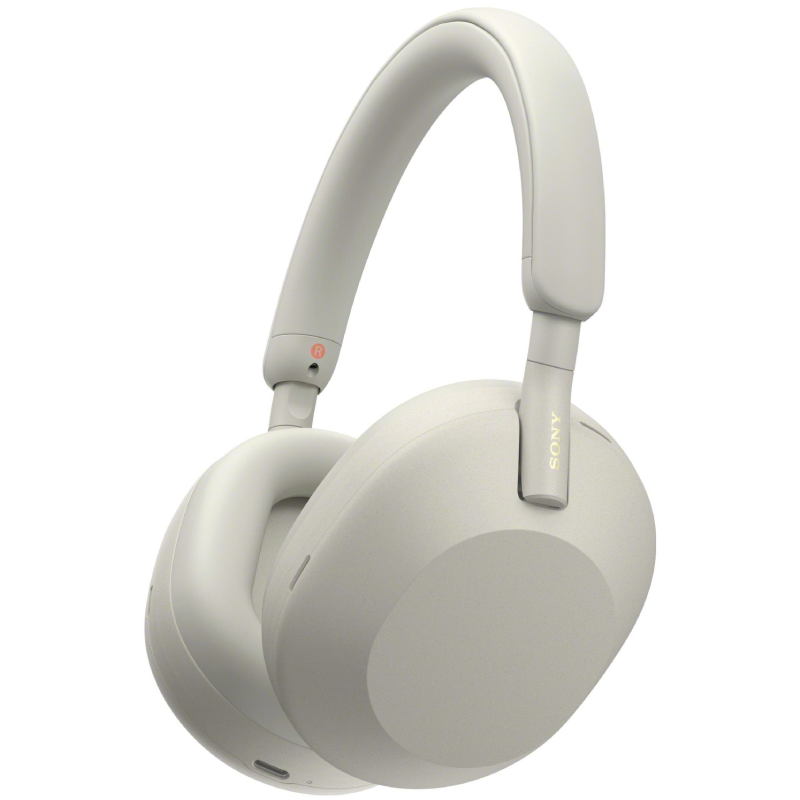 Słuchawki Sony WH-1000XM5 Srebrne - Silver