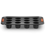 Forma na 12 Cannelé Le creuset Czarna - Black