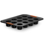 Forma na 12 Cannelé Le creuset Czarna - Black