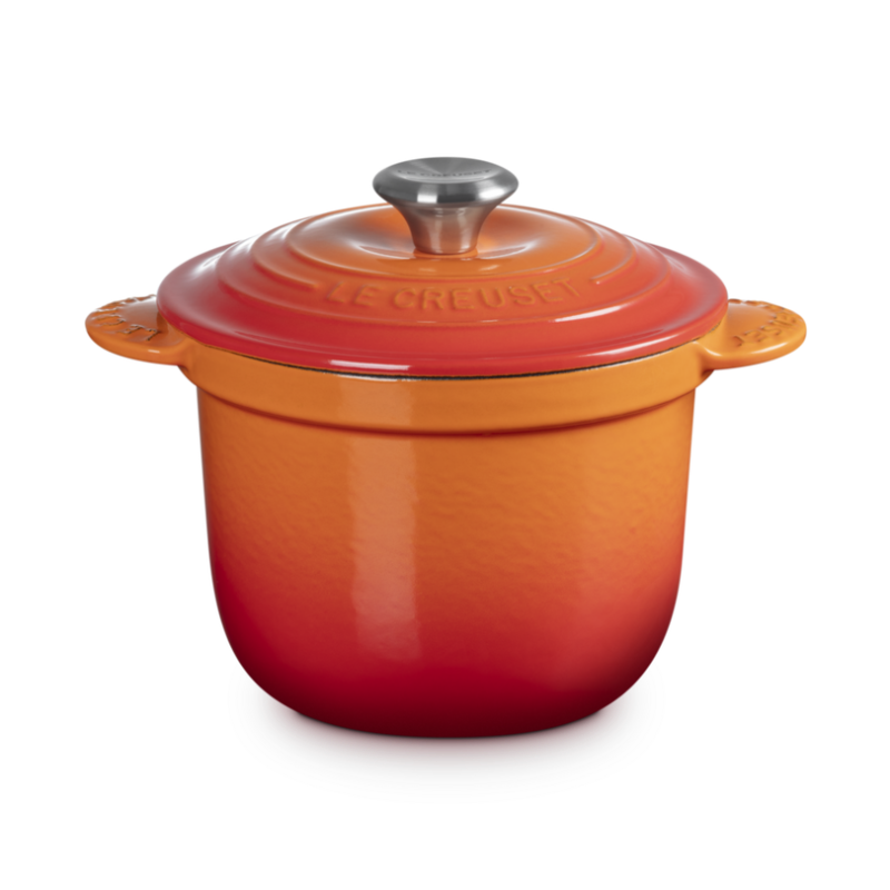 Brytfanna żeliwna głęboka Le Creuset 18 cm Płomienna czerwień - Flaming red