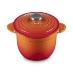 Brytfanna żeliwna głęboka Le Creuset 18 cm Płomienna czerwień - Flaming red