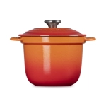 Brytfanna żeliwna głęboka Le Creuset 18 cm Płomienna czerwień - Flaming red