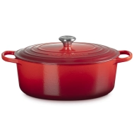 Brytfanna żeliwna owalna Le Creuset 40 cm Czerwona - Red