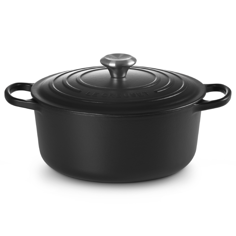 Brytfanna żeliwna Le Creuset 26 cm Czarna - Black